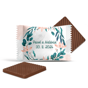 #3091 Čokoládky na svadbu s vlastným textom