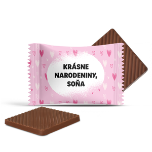 #3302 Čokoládky s vlastným textom