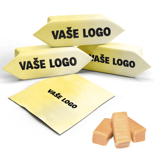 #405 KARAMELKY S VLASTNÝM LOGOM (platiteľ DPH)