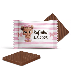 #904 Čokoládky s vlastným textom