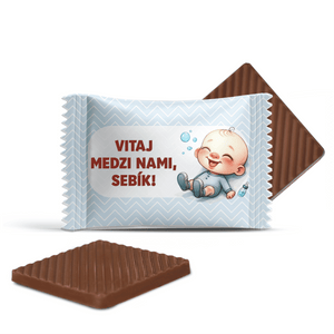 #907 Čokoládky s vlastným textom