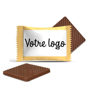 #B057FR Mini chocolats avec votre logo – emballage personnalisé