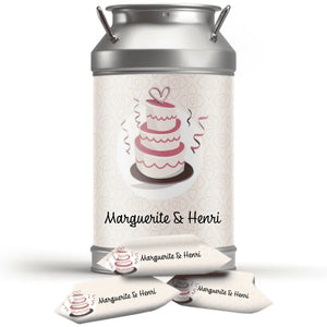#B105F Caramels en boite personnalises