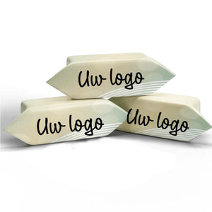 #B4307E Karamelbonbons met logo
