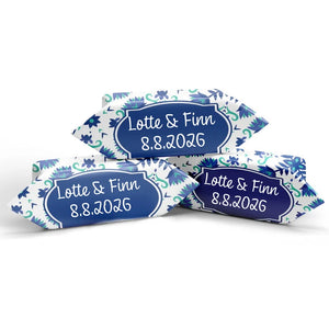 #B134E Karamelbonbons met eigen tekst