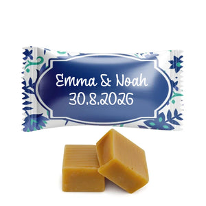 #B166E Karamelbonbons Excellence met eigen tekst