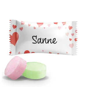 #B224E Fruitbonbons met eigen tekst