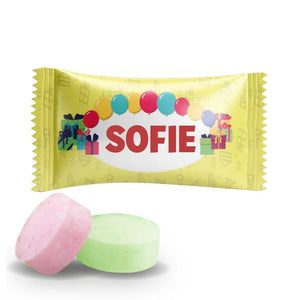 #B231E Fruitbonbons met eigen tekst