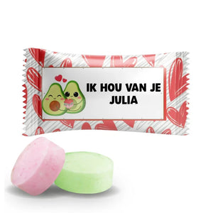 #N245L Fruitbonbons met eigen tekst
