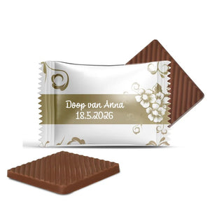 #B5043E Mini chocolaatjes met eigen tekst