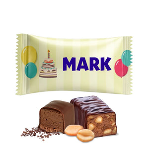 #B318E Chocoladebonbons met eigen tekst