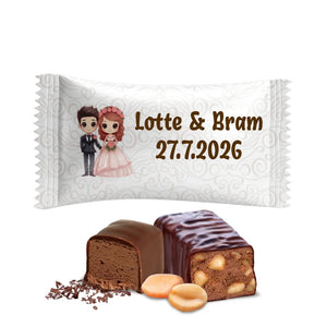 #N341L Chocoladebonbons met eigen tekst
