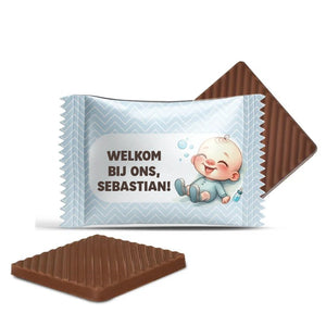 #N58L Mini chocolaatjes met tekst