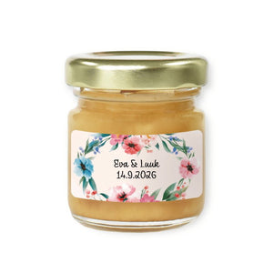 #N75L Honingpotje voor bruiloften 50g (vanaf 20 stuks)