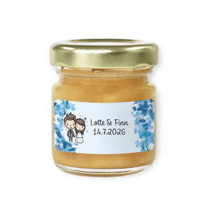 #N77L Honingpotje voor bruiloften 50g (vanaf 20 stuks)
