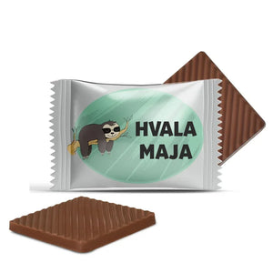 #S33E Mini čokoladice z lastnim besedilom
