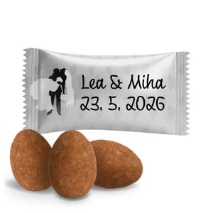#S478E Glazirani mandlji z lastnim besedilom za poroko