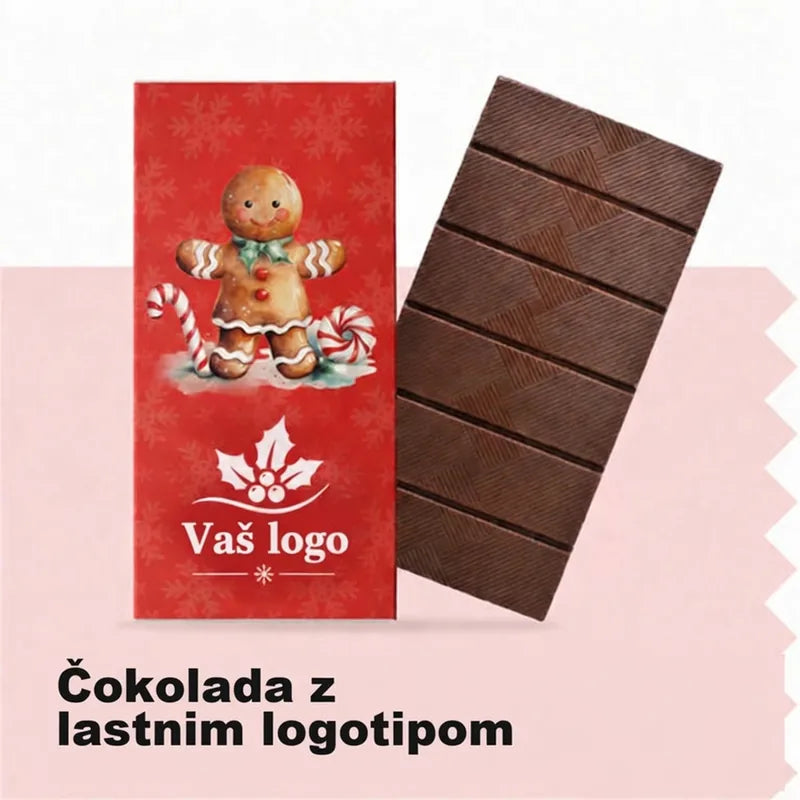 Čokolada z lastnim logotipom – Božič