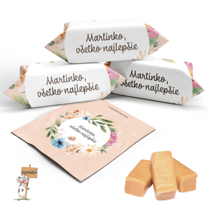 #066 KARAMELKY S VLASTNÝM TEXTOM