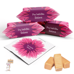 #067 KARAMELKY S VLASTNÝM TEXTOM