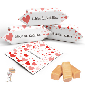 #069 KARAMELKY S VLASTNÝM TEXTOM