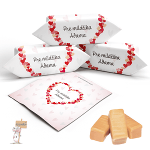 #078 KARAMELKY S VLASTNÝM TEXTOM