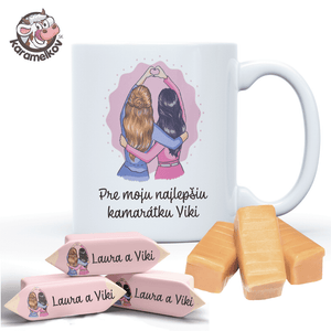 #129 KARAMELKY V HRNČEKU S VLASTNÝM TEXTOM