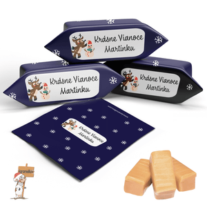 #111 KARAMELKY S VLASTNÝM TEXTOM
