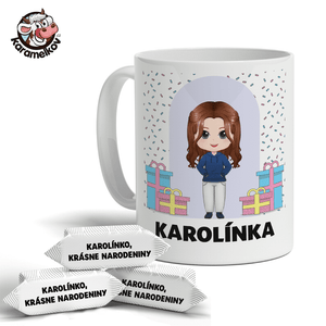 #2162 KARAMELKY V HRNČEKU S VLASTNÝM TEXTOM